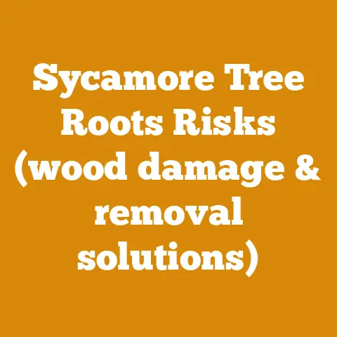 Sycamore Tree Roots Risks (wood damage & removal solutions)