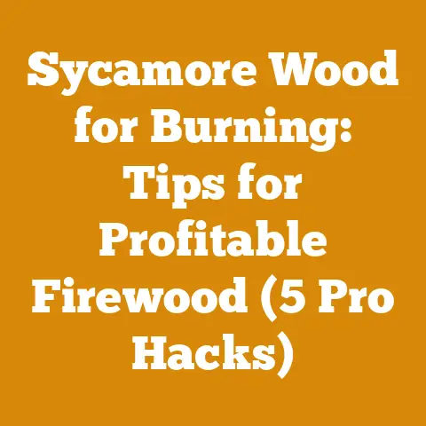 Sycamore Wood for Burning: Tips for Profitable Firewood (5 Pro Hacks)