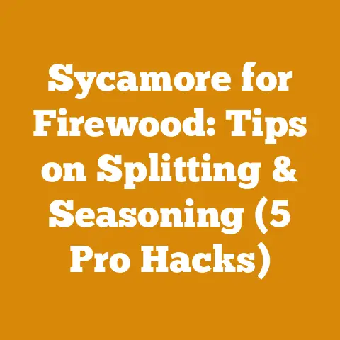 Sycamore for Firewood: Tips on Splitting & Seasoning (5 Pro Hacks)