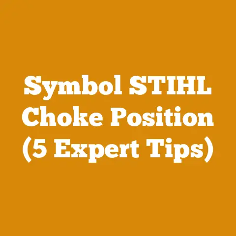 Symbol STIHL Choke Position (5 Expert Tips)