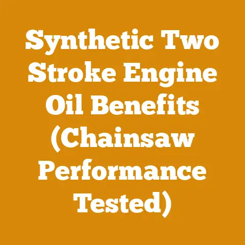 Synthetic Two Stroke Engine Oil Benefits (Chainsaw Performance Tested)