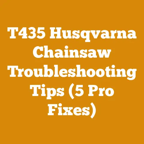 T435 Husqvarna Chainsaw Troubleshooting Tips (5 Pro Fixes)
