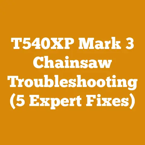T540XP Mark 3 Chainsaw Troubleshooting (5 Expert Fixes)