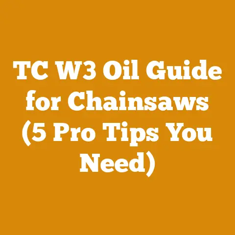 TC W3 Oil Guide for Chainsaws (5 Pro Tips You Need)