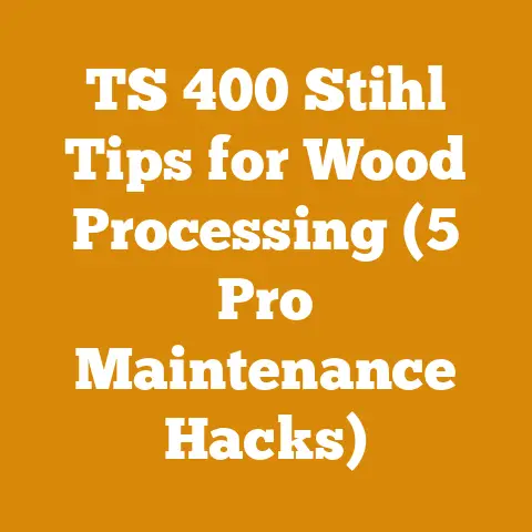 TS 400 Stihl Tips for Wood Processing (5 Pro Maintenance Hacks)