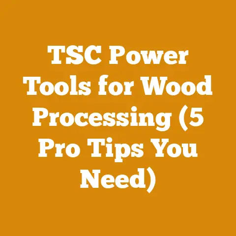 TSC Power Tools for Wood Processing (5 Pro Tips You Need)