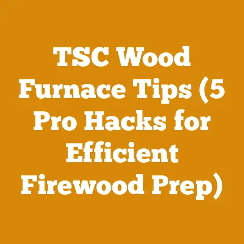 TSC Wood Furnace Tips (5 Pro Hacks for Efficient Firewood Prep)