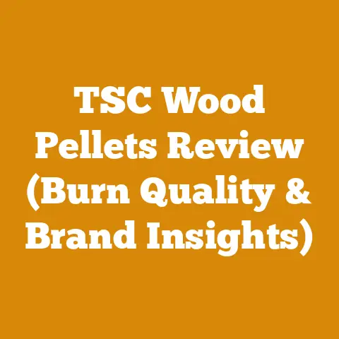 TSC Wood Pellets Review (Burn Quality & Brand Insights)