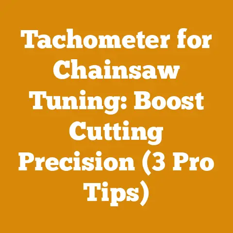 Tachometer for Chainsaw Tuning: Boost Cutting Precision (3 Pro Tips)