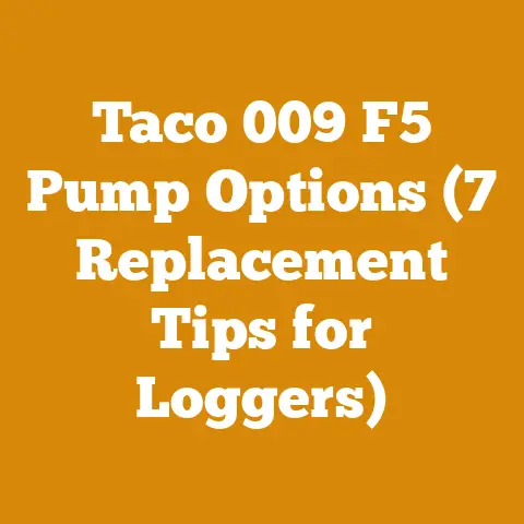 Taco 009 F5 Pump Options (7 Replacement Tips for Loggers)