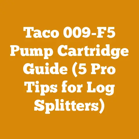 Taco 009-F5 Pump Cartridge Guide (5 Pro Tips for Log Splitters)