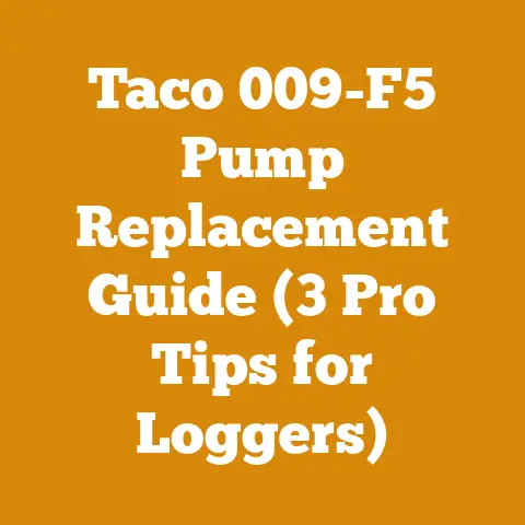 Taco 009-F5 Pump Replacement Guide (3 Pro Tips for Loggers)