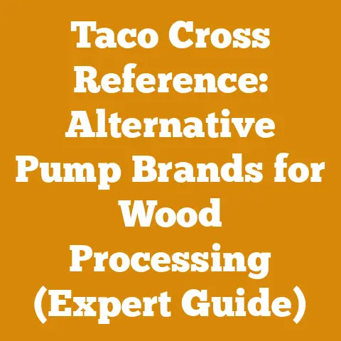 Taco Cross Reference: Alternative Pump Brands for Wood Processing (Expert Guide)