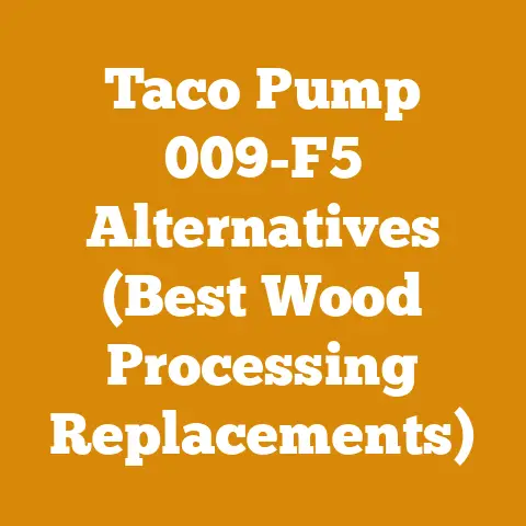 Taco Pump 009-F5 Alternatives (Best Wood Processing Replacements)