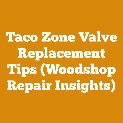 Taco Zone Valve Replacement Tips (Woodshop Repair Insights)