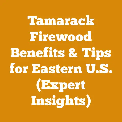 Tamarack Firewood Benefits & Tips for Eastern U.S. (Expert Insights)