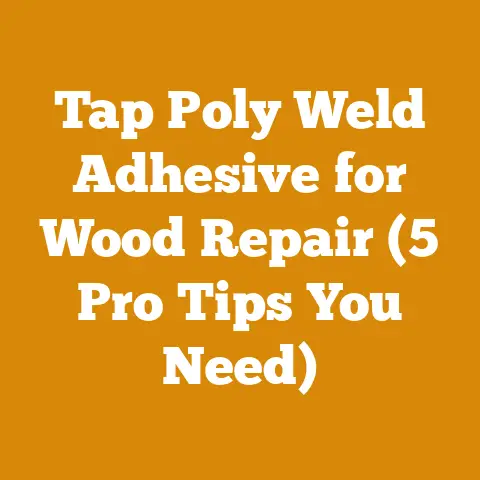 Tap Poly Weld Adhesive for Wood Repair (5 Pro Tips You Need)
