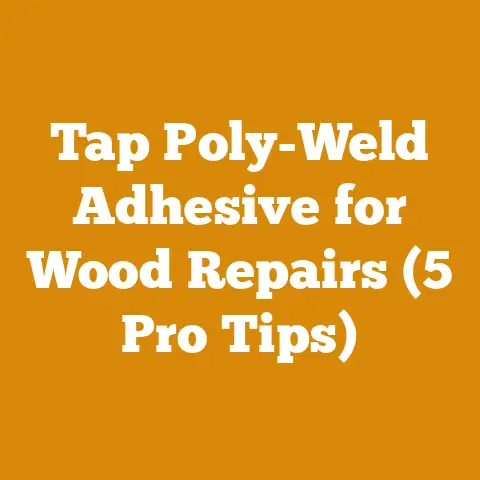 Tap Poly-Weld Adhesive for Wood Repairs (5 Pro Tips)
