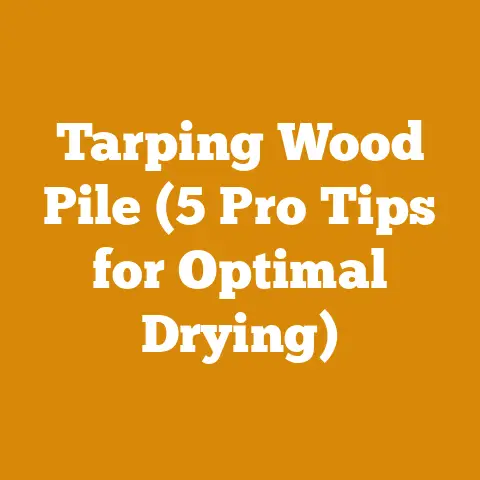 Tarping Wood Pile (5 Pro Tips for Optimal Drying)