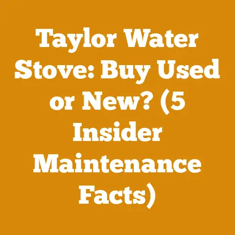 Taylor Water Stove: Buy Used or New? (5 Insider Maintenance Facts)
