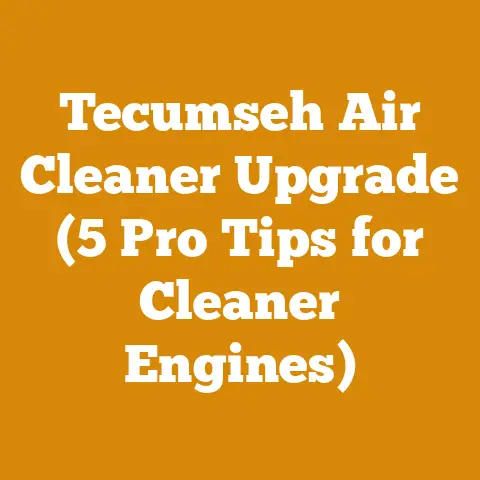 Tecumseh Air Cleaner Upgrade (5 Pro Tips for Cleaner Engines)