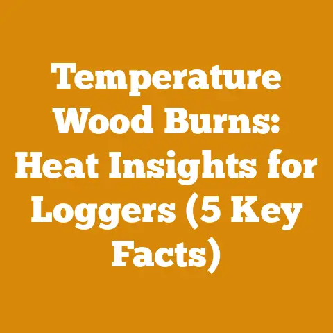 Temperature Wood Burns: Heat Insights for Loggers (5 Key Facts)