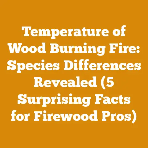 Temperature of Wood Burning Fire: Species Differences Revealed (5 Surprising Facts for Firewood Pros)