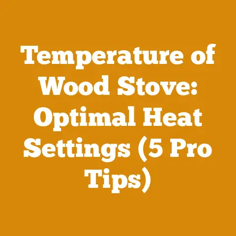 Temperature of Wood Stove: Optimal Heat Settings (5 Pro Tips)