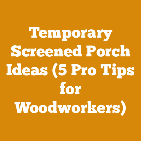 Temporary Screened Porch Ideas (5 Pro Tips for Woodworkers)