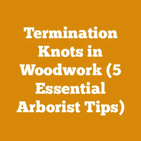 Termination Knots in Woodwork (5 Essential Arborist Tips)