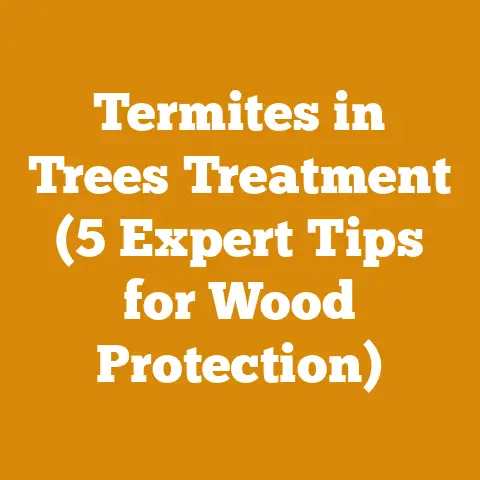 Termites in Trees Treatment (5 Expert Tips for Wood Protection)