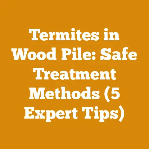 Termites in Wood Pile: Safe Treatment Methods (5 Expert Tips)