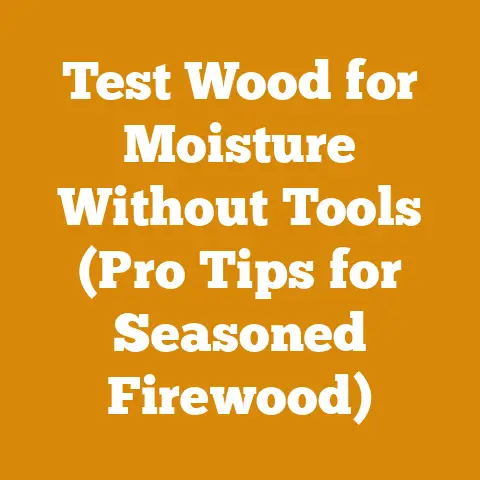 Test Wood for Moisture Without Tools (Pro Tips for Seasoned Firewood)