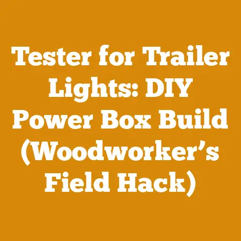 Tester for Trailer Lights: DIY Power Box Build (Woodworker’s Field Hack)