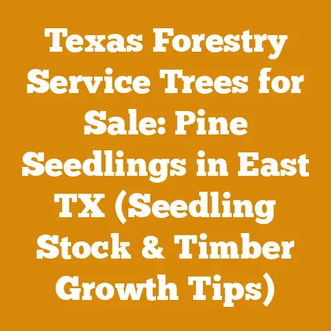 Texas Forestry Service Trees for Sale: Pine Seedlings in East TX (Seedling Stock & Timber Growth Tips)