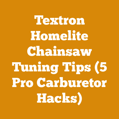 Textron Homelite Chainsaw Tuning Tips (5 Pro Carburetor Hacks)