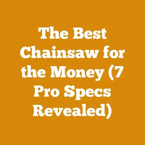The Best Chainsaw for the Money (7 Pro Specs Revealed)