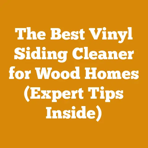 The Best Vinyl Siding Cleaner for Wood Homes (Expert Tips Inside)