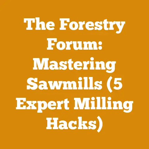 The Forestry Forum: Mastering Sawmills (5 Expert Milling Hacks)