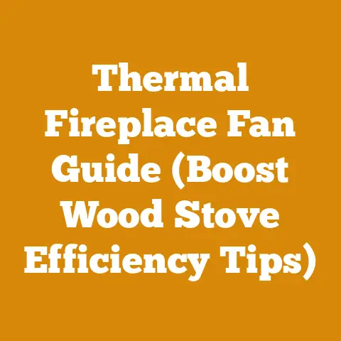Thermal Fireplace Fan Guide (Boost Wood Stove Efficiency Tips)
