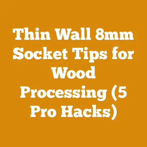Thin Wall 8mm Socket Tips for Wood Processing (5 Pro Hacks)