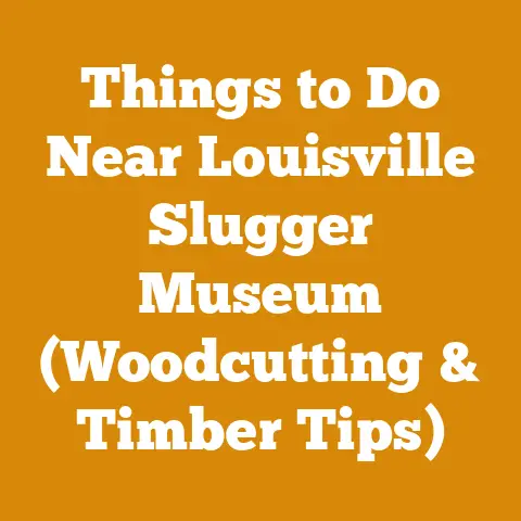 Things to Do Near Louisville Slugger Museum (Woodcutting & Timber Tips)