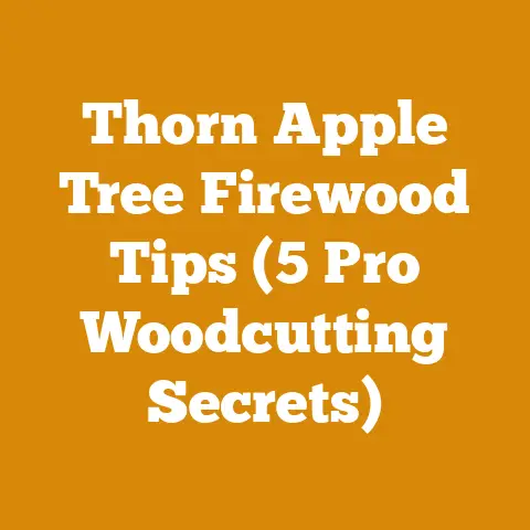 Thorn Apple Tree Firewood Tips (5 Pro Woodcutting Secrets)