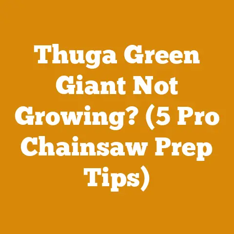Thuga Green Giant Not Growing? (5 Pro Chainsaw Prep Tips)