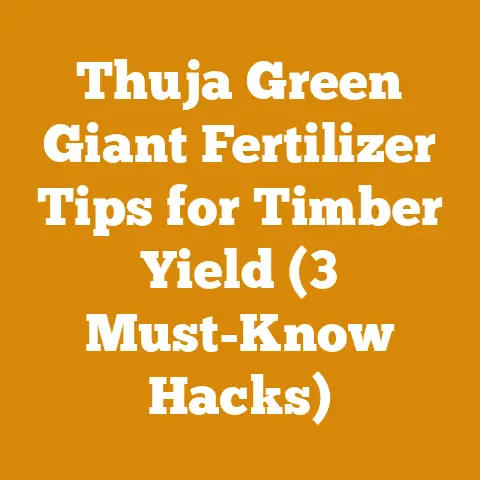 Thuja Green Giant Fertilizer Tips for Timber Yield (3 Must-Know Hacks)