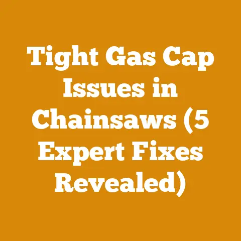 Tight Gas Cap Issues in Chainsaws (5 Expert Fixes Revealed)