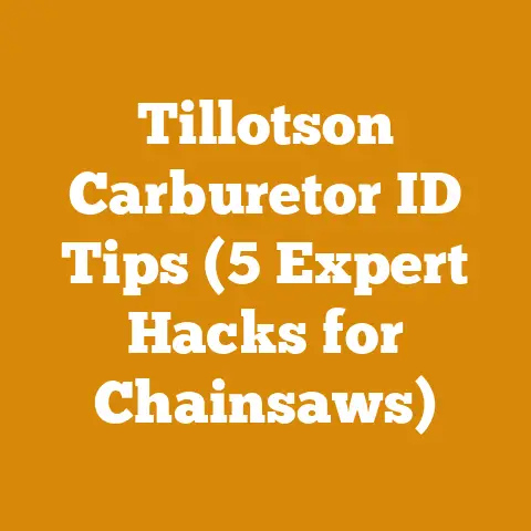 Tillotson Carburetor ID Tips (5 Expert Hacks for Chainsaws)