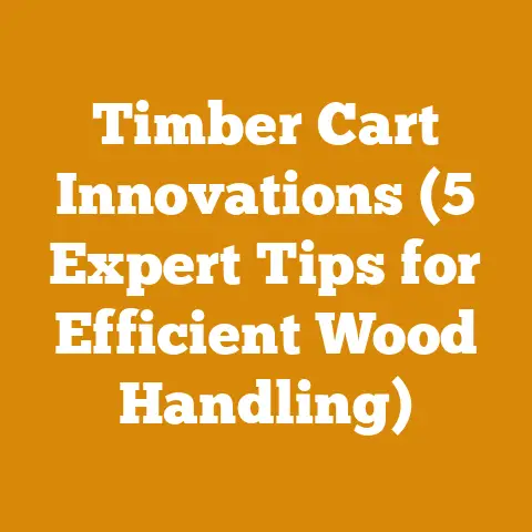 Timber Cart Innovations (5 Expert Tips for Efficient Wood Handling)