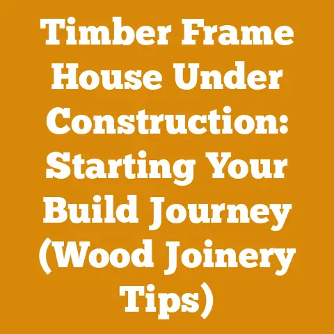 Timber Frame House Under Construction: Starting Your Build Journey (Wood Joinery Tips)