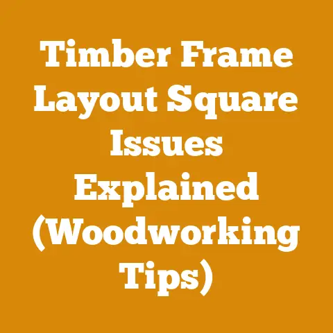 Timber Frame Layout Square Issues Explained (Woodworking Tips)